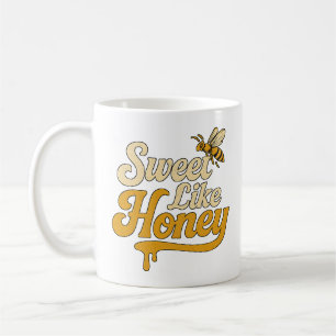 Söt som honung Retro Typografi Kaffemugg