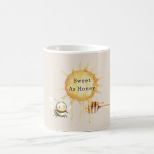 Söt som honung solbi kaffemugg