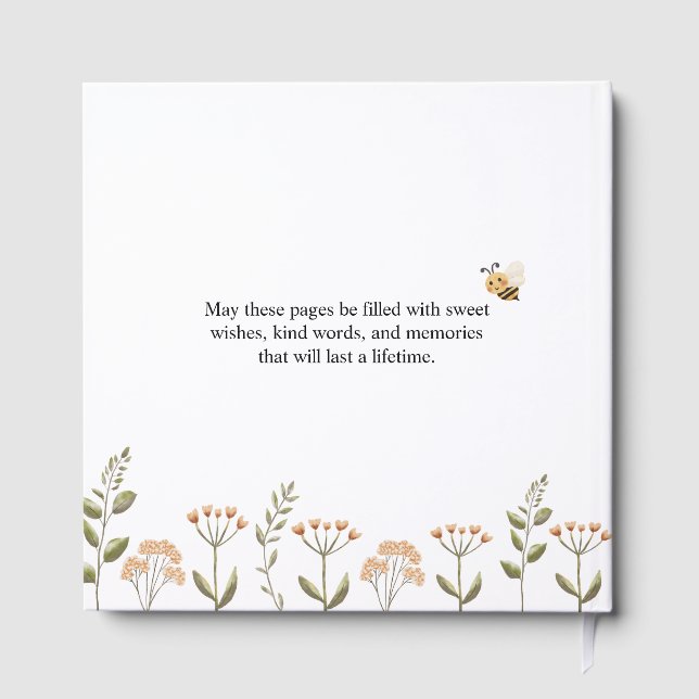 Söt som honungsbabyskor Guestbook Gästböcker (Baksida)
