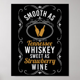Söt som jordgubbsdruva Vin Tennessee-Pride Poster