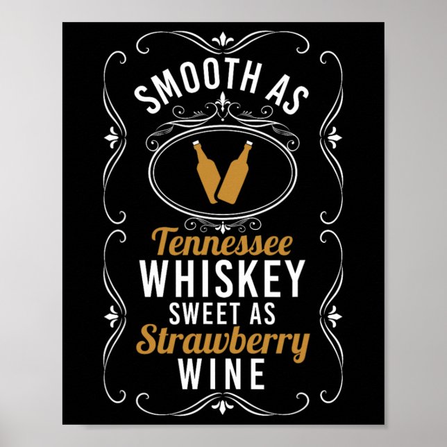 Söt som jordgubbsdruva Vin Tennessee-Pride Poster (Framsidan)