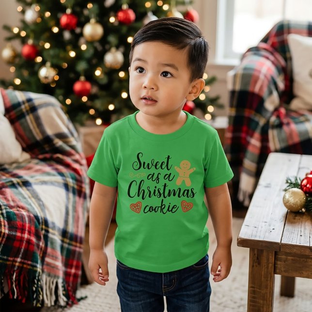 Söt som julbakelse t shirt (Skapare uppladdad)