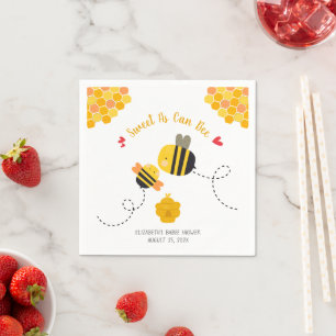 Söt som kan betraktas som Cute Kawaii Baby Shower Pappersservett