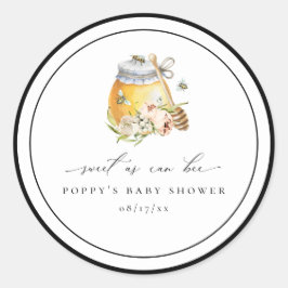 Söt som kan ha varit babykläder, klassiskt, rund e runt klistermärke