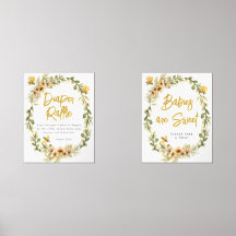 Söt som kan vara Baby Party Poster tecken