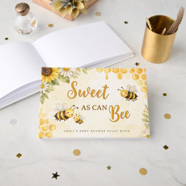 Söt som kan vara Baby Shower Gästbok
