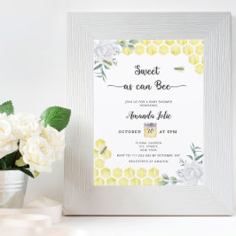 Söt som kan vara babydusch inbjudningar