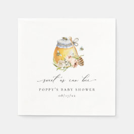 Söt som kan vara babyskor pappersservett