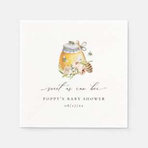 Söt som kan vara babyskor pappersservett