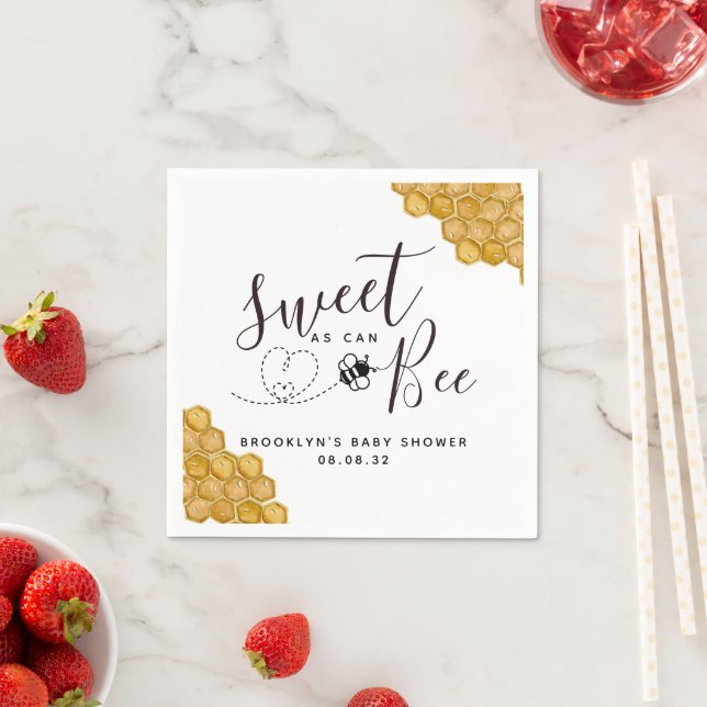 Söt som kan vara babyskor pappersservett (Insitu)