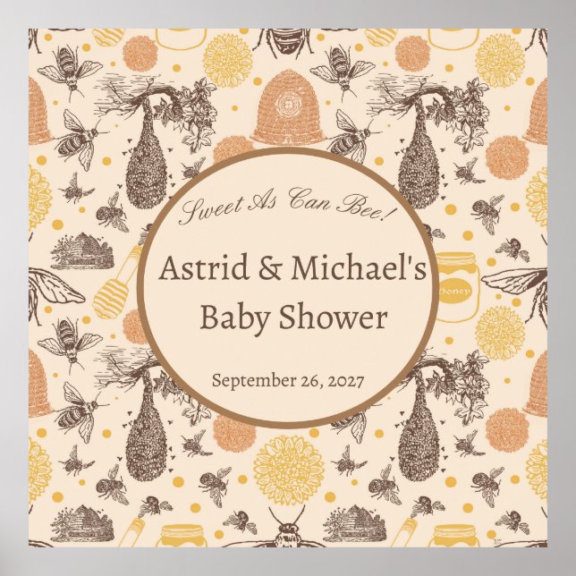 Söt som kan vara babyskor poster (Framsidan)