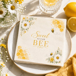 Söt som kan vara Bee Baby Shower Baby Shower-fest Pappersservett