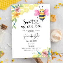 Söt som kan vara blommande baby shower