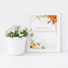 Söt som kan vara | Blommigt Vår Raffle Poster