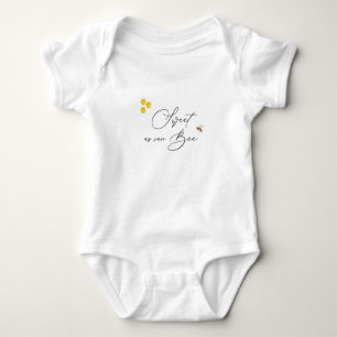 Söt som kan vara, enkelt honungsbi t shirt