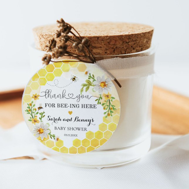 Söt som kan vara Tack Baby Shower Favor Gåvor Etiketter (Skapare uppladdad)