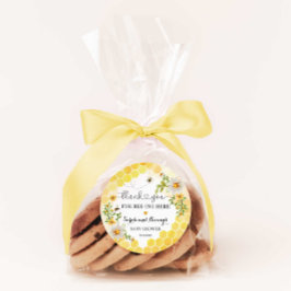 Söt som kan vara Tack Baby Shower Favor Runt Klistermärke