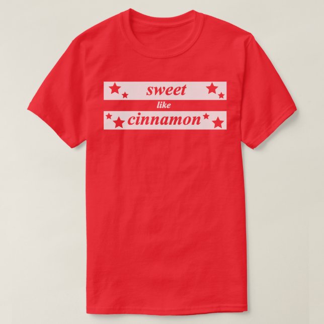 söt som kanel t shirt (Design framsida)