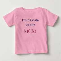 Söt som min mamma t-shirt