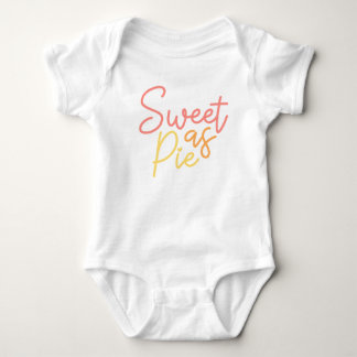 Söt som paj, tacksägelse söt t shirt