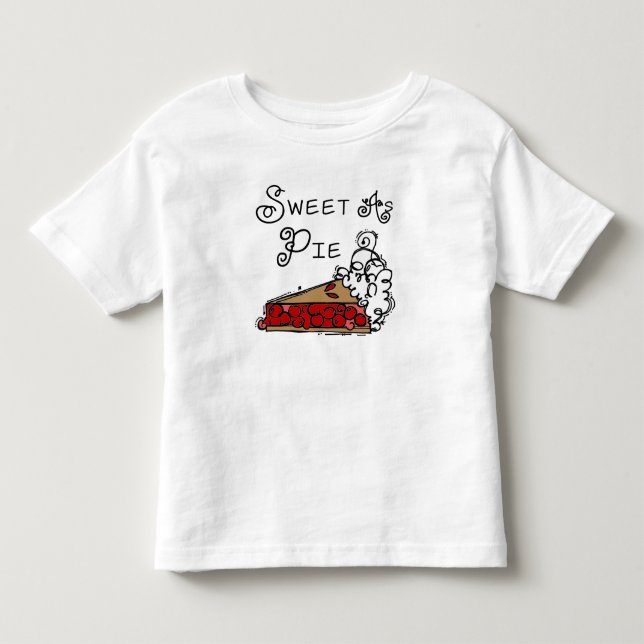 Söt som Paj Tee Shirt (Framsida)