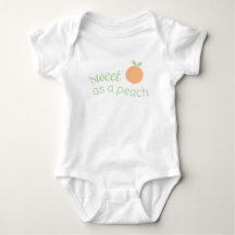 Söt som Peach Baby Shirt