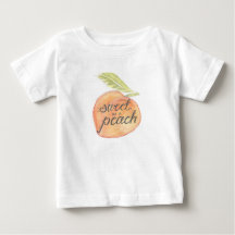 Söt som Peach Småbarn Shirt