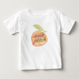 Söt som Peach Småbarn Shirt Tröja
