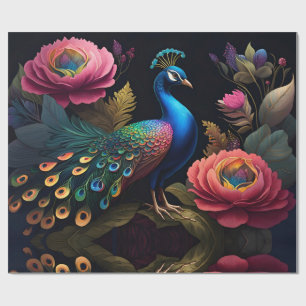 Söt som Peacock i Peonies Presentpapper