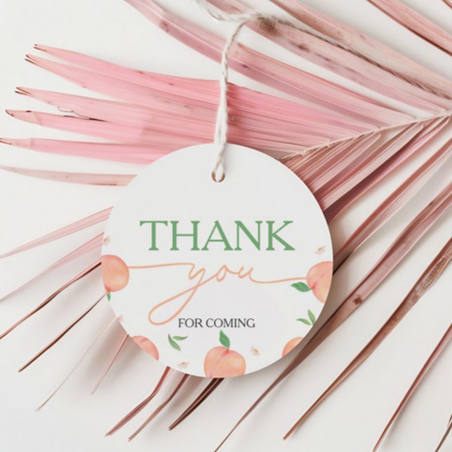 Söt som persikofödelsedag gåvor etiketter (Skapare uppladdad)