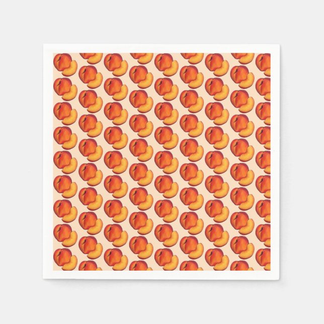 Söt som persikor 16 Sexton födelsedag Pappersservett (Framsidan)