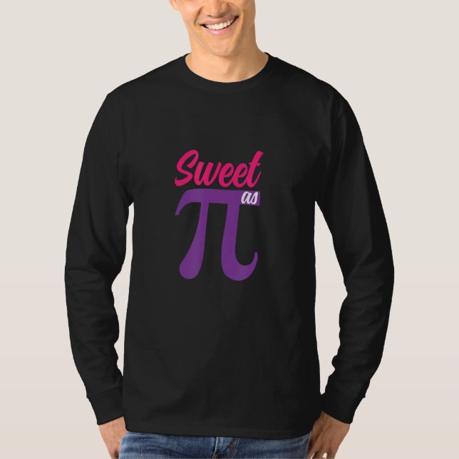 Söt som Pi 3 14 matematik T Shirt (Framsida)