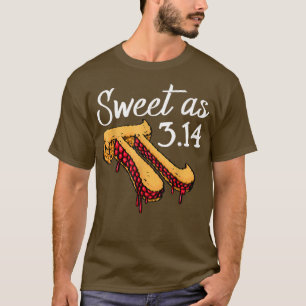 Söt som Pi Pizza Funny Mathletics Birthday Pi Piz T Shirt