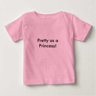 Söt som prinsessa Baby Tutu Body Kostym T Shirt