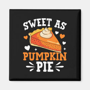 Söt som Pumpkin Paj Magnet