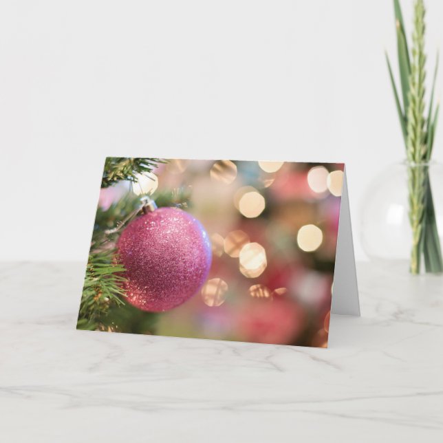 Söt som Rosa julkort med ängel på baksidan Helgkort (Framsida)