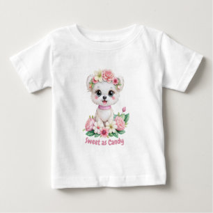 Söt som socker Snuttig Valp T-Shirt