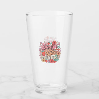 Söt som sommar Söt frukt & blomma Klart glas