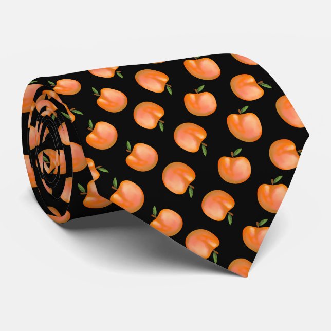 Söt sommar päronmönster slips (Rullad)