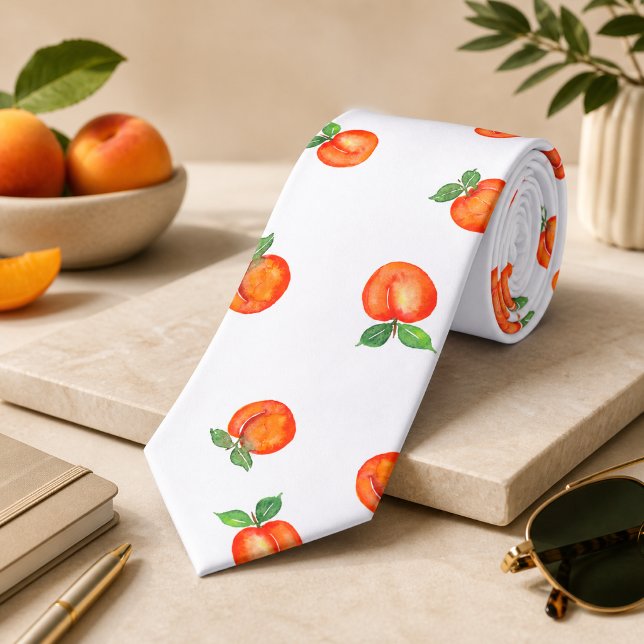 Söt sommar päronmönster stor  slips (Skapare uppladdad)