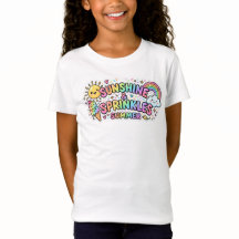 Söt Sommar T-shirt för små flickor