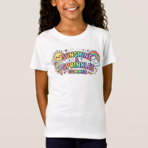 Söt Sommar T-shirt för små flickor