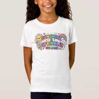 Söt Sommar T-shirt för små flickor
