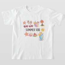 Söt sommar-vib t-shirt