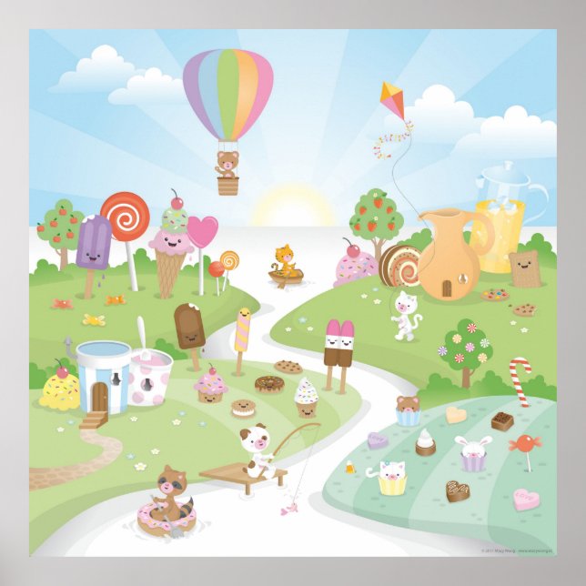 Söt sommarparadiset! poster (Framsidan)