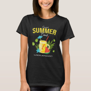 Söt sommartid: Lemonade Lunch Dam av Duty Sum T Shirt