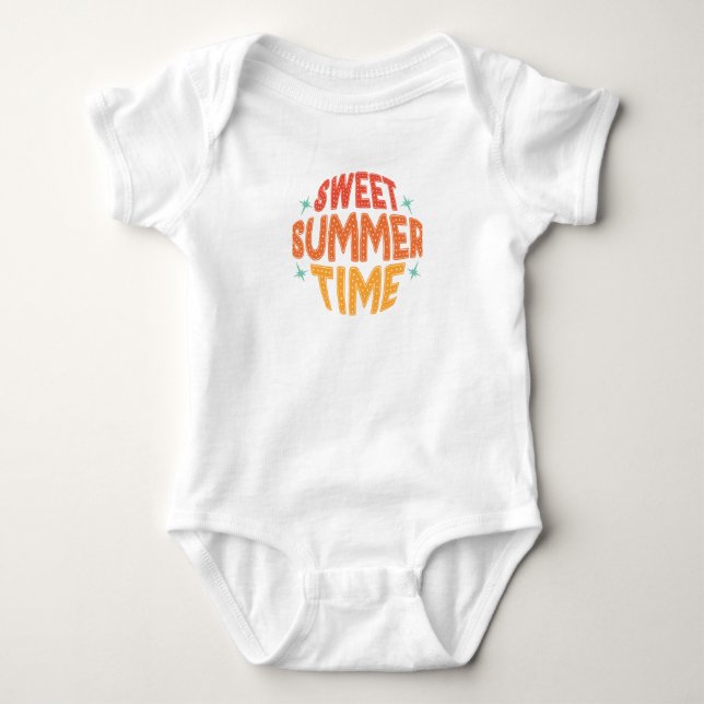 Söt sommartid t shirt (Framsida)