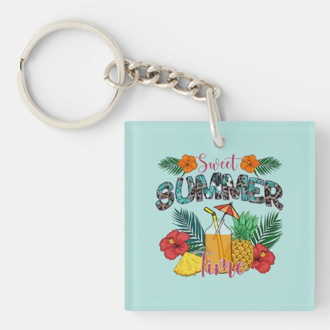 Söt sommartid | Tropiska frukter och Blommigtar (Framsidan)