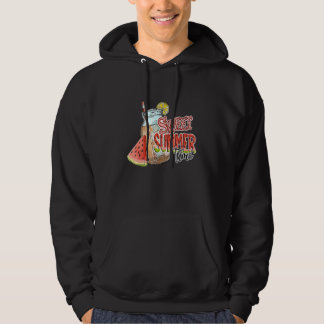 Söt sommartidslärare av tjänst hoodie