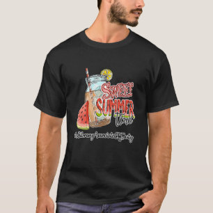 Söt sommartidslärare Bibliotek Associate av D T Shirt